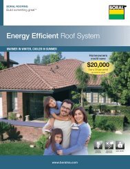 Download our Boral Energy Efficient Roof System Brochure