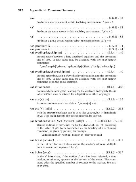 Guide to LaTeX (4th Edition) (Tools and Techniques