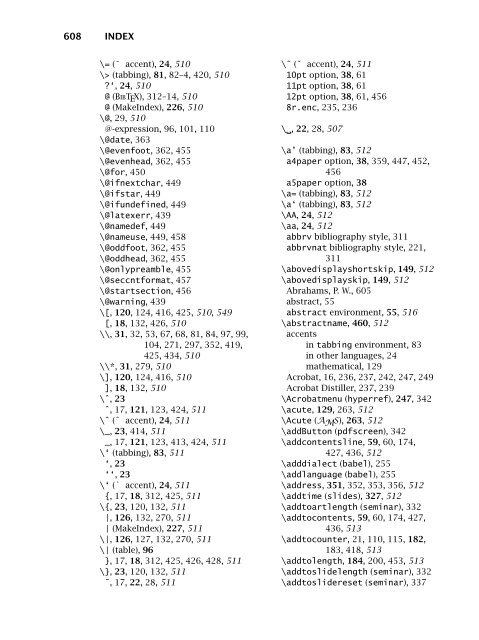 Guide to LaTeX (4th Edition) (Tools and Techniques