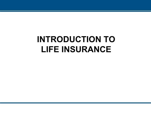 life insurance introduction essay