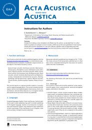 Instructions for Authors.pdf, pages 1-3 - Acta Acustica united with ...