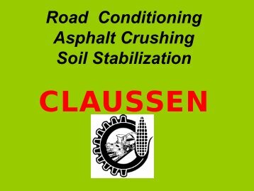 Road Services PDF - Claussen Farms