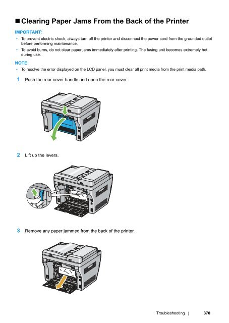 DocuPrint M205 b/M205 f/M205 fw User Guide - Fuji Xerox Printers