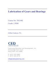 Lubrication of Gears and Bearings (234 KB) - CED Engineering
