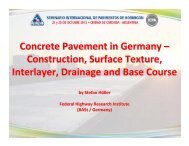 Concrete Pavement in Germany – Construction, Surface Texture ...