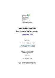 Thermal Oil Technology - Study Report (PDF) - Invest Northern Ireland