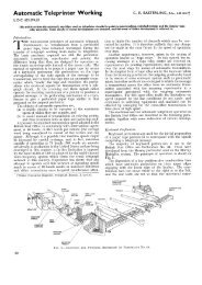 Automatic Teleprinter Working - POEEJ Vol 47 July 1954 - Sam Hallas