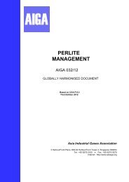 Perlite Management (Harmonised publication) - AIGA