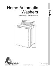 Home Automatic Washer Parts Manual - PWS Laundry Parts