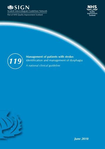 Management of patients with stroke: identification and ... - SIGN