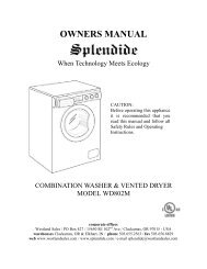 Splendide cheap 2100xc manual