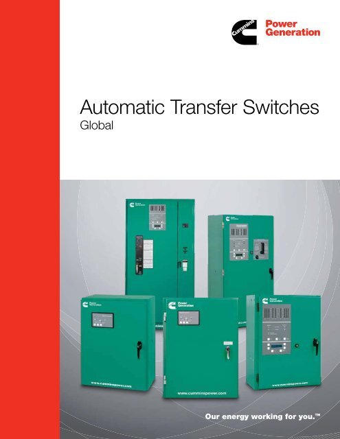 Automatic Transfer Switches - Cummins Inc. Onan 5500 RV Generator Wiring Diagram Yumpu