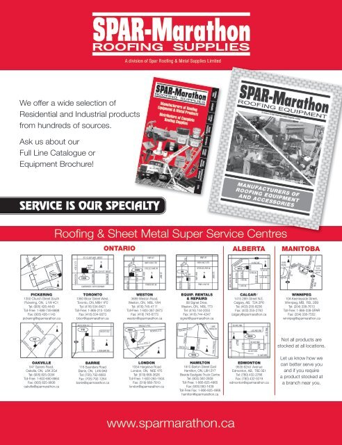 Download PDF - Spar Marathon Roofing Supplies