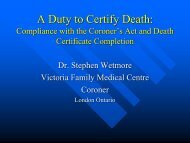 A Duty to Certify Death: