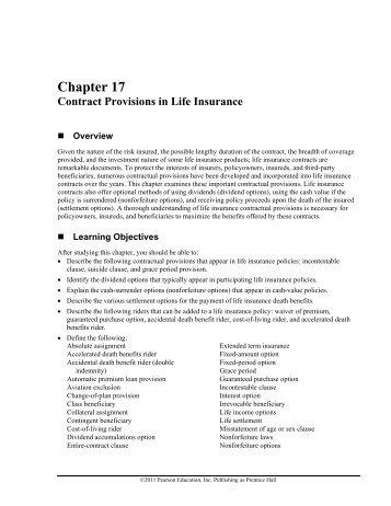 Chapter 17 Study Guide - Pearson