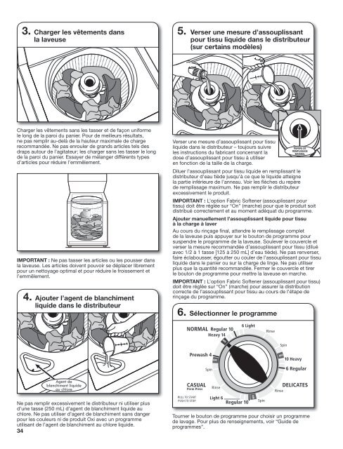 washer/dryer use and care guide laveuse/sécheuse - Whirlpool