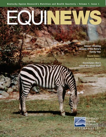 to view Equinews Articles in pdf - Kentucky Equine Research