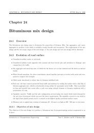 Chapter 24 Bituminous Mix Design - CDEEP