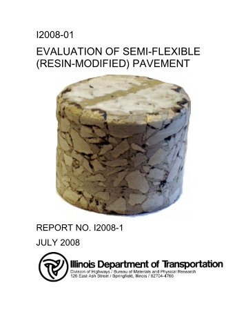 (Resin Modified) Pavement - Illinois Department of Transportation