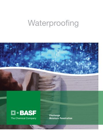 Waterproofing - Building Systems - BASF.com