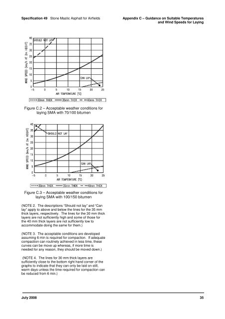 Specification 49 Stone Mastic Asphalt for Airfields - Ministry of Defence