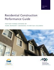 Residential Construction Performance Guide - Homeowner ...