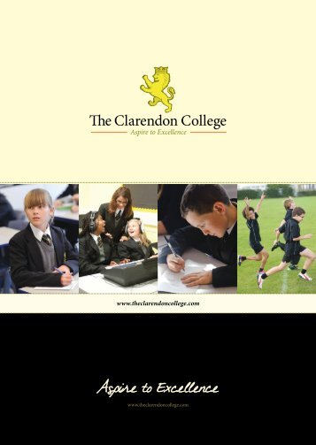 Aspire to Excellence - The Clarendon College