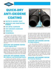 QUICK-DRY ANTI-OXIDENE COATING - Texas Refinery Corp