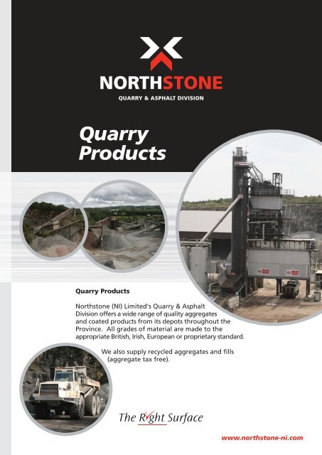 Quarry Products Brochure - Northstone