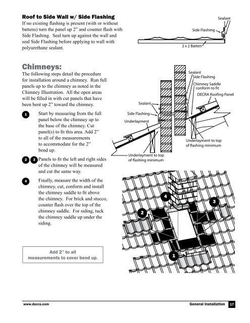 Tile, Shake & Shingle Plus Installation Guide - Decra