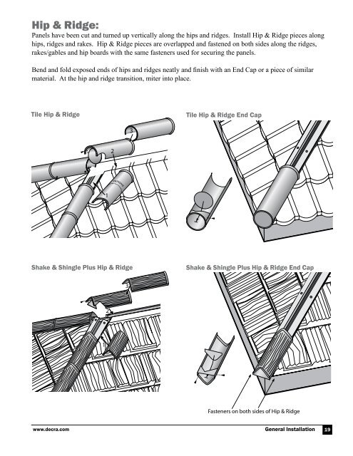 Tile, Shake & Shingle Plus Installation Guide - Decra