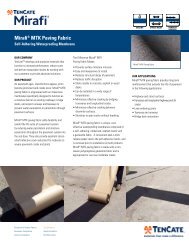 Mirafi® MTK Paving Fabric - TenCate