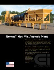 Nomad™ Hot Mix Asphalt Plant - Astec Inc.