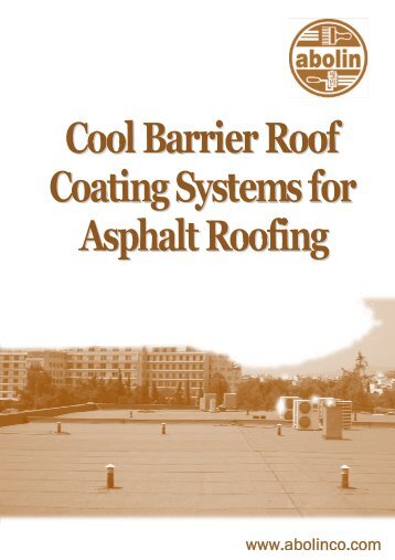 Cool Barrier Roof Coating System - Abolin Co