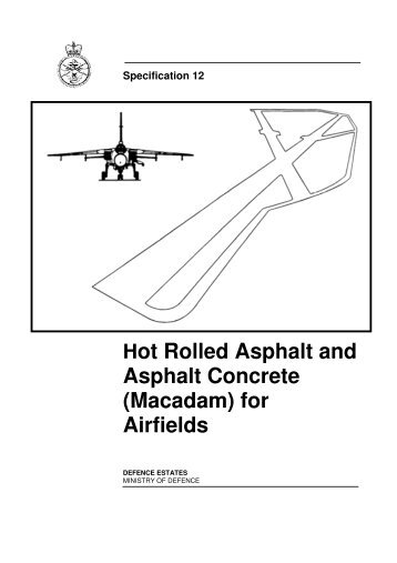 Hot Rolled Asphalt and Asphalt Concrete (Macadam) - Ministry of ...