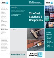 Xtra-Seal Solutions & Compounds - Icopal