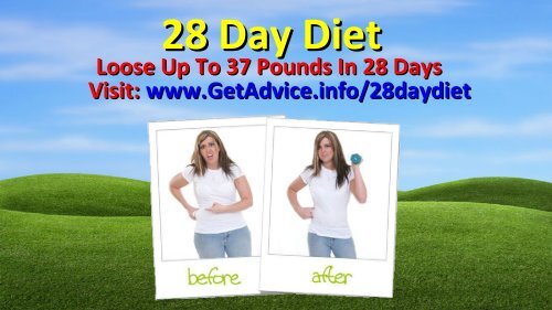 28 Day Diet