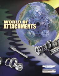 World of Attachments - Davenport Machine