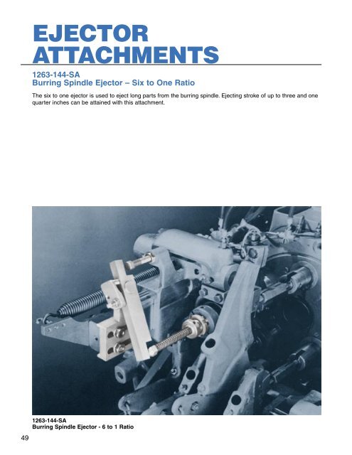 World of Attachments - Davenport Machine