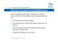 Elektronisches Entsorgungshandbuch - EcoServe International AG