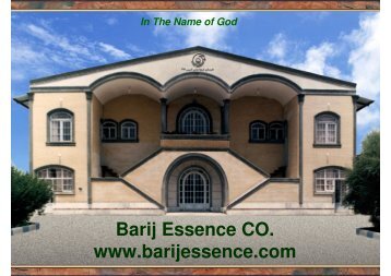 Barij Essence CO. www.barijessence.com - DfID