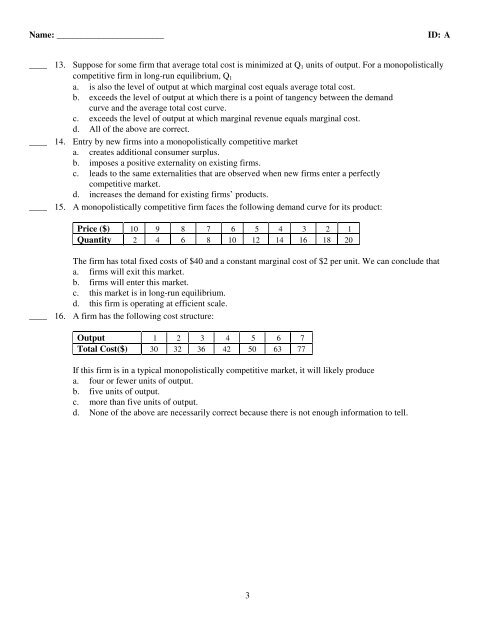 ExamView Pro - Exam 4 Study Guide.tst