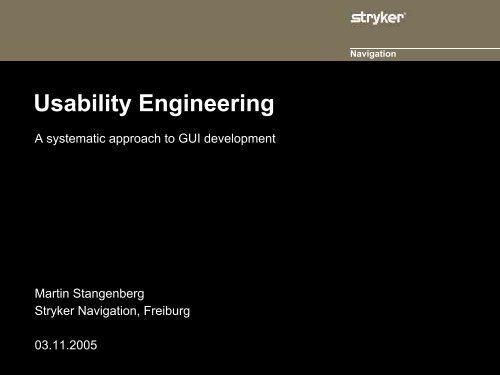 Usability Engineering - SPIQ