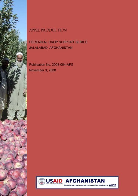 Apple Production Manual, Roots of Peace, Nov. 2008