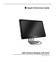 Apple Technician Guide for LED Cinema Display (24-inch) - tim.id.au