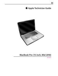  Apple Technician Guide MacBook Pro (15-inch, Mid ... - tim.id.au