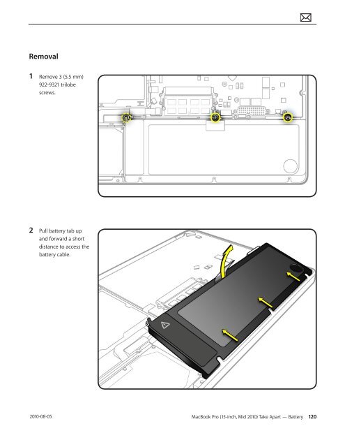  Apple Technician Guide MacBook Pro (15-inch, Mid ... - tim.id.au