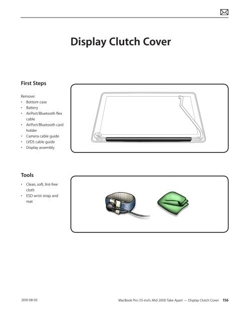  Apple Technician Guide MacBook Pro (15-inch, Mid ... - tim.id.au