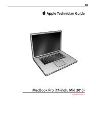  Apple Technician Guide MacBook Pro (17-inch, Mid ... - tim.id.au