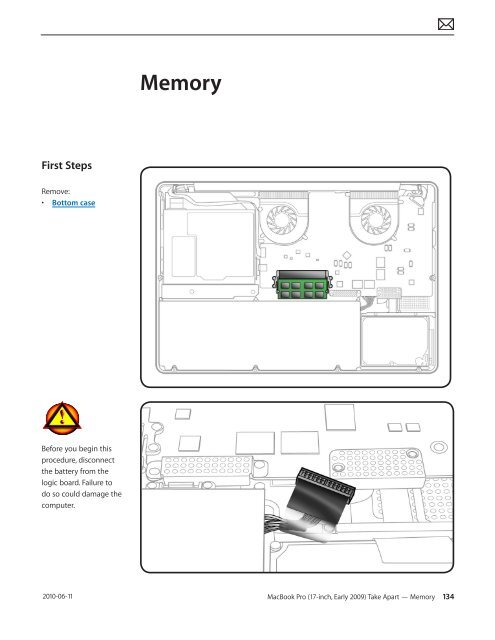 Apple Technician Guide MacBook Pro (17-inch, Early 2009) - tim.id.au